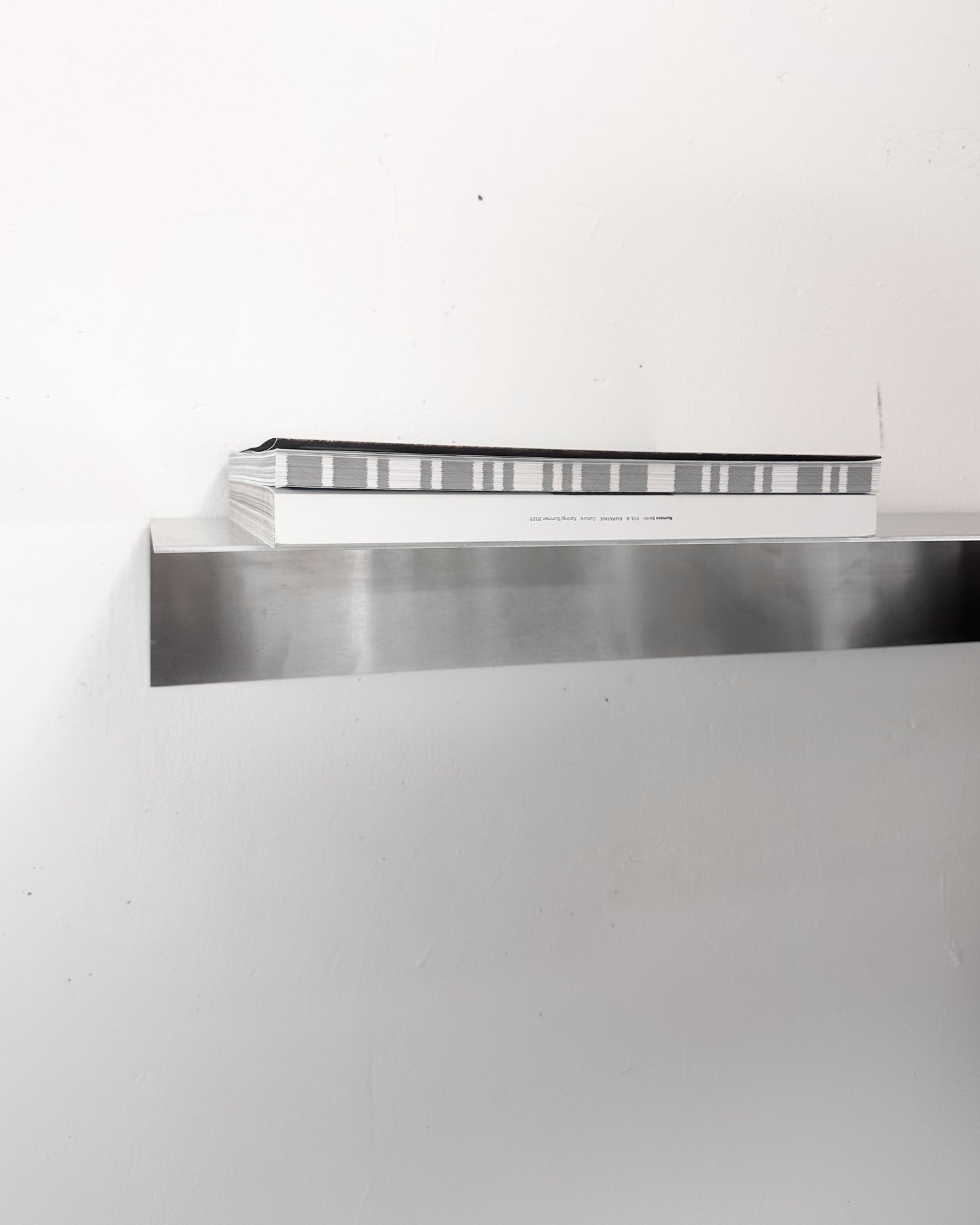 Matted / Reflective Aluminium Wall Shelf