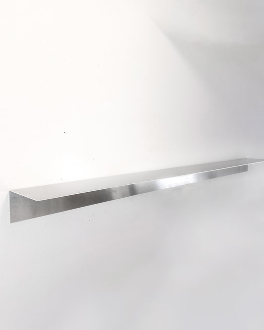 Matted / Reflective Aluminium Wall Shelf
