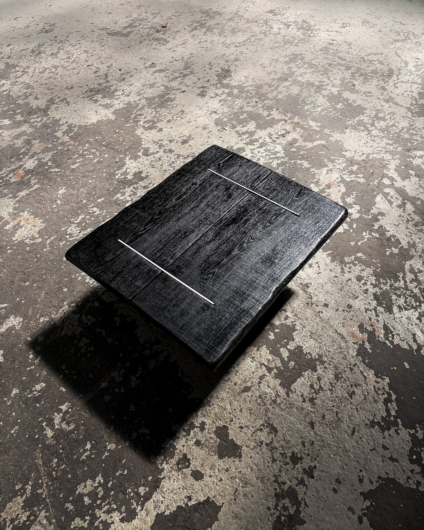 Yakisugi Burnt Wood Coffetable - Exclusive Size