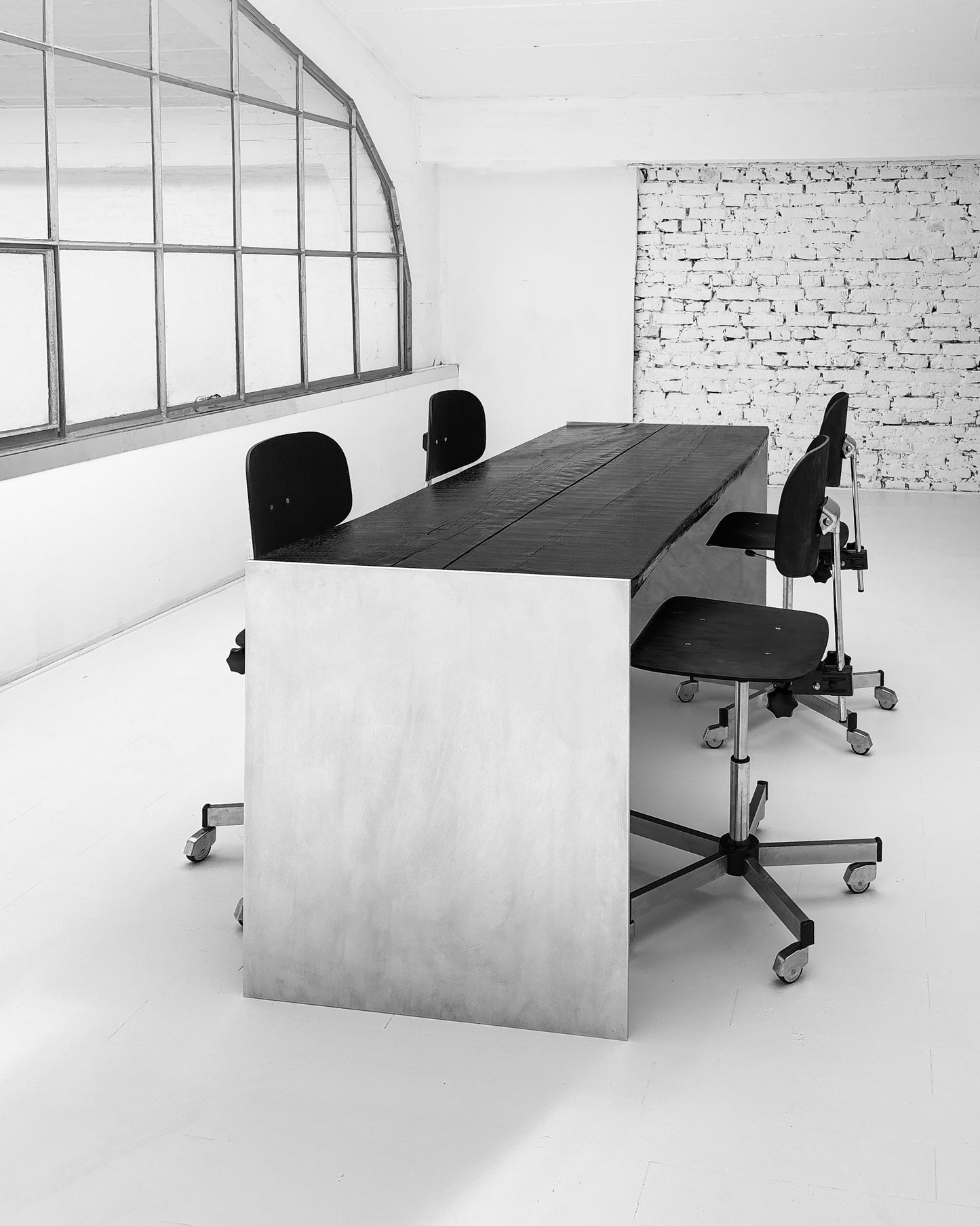Yakisugi Burnt Wood Desk