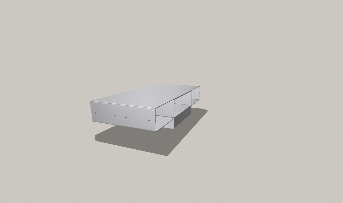 Custom Aluminium Coffeetable
