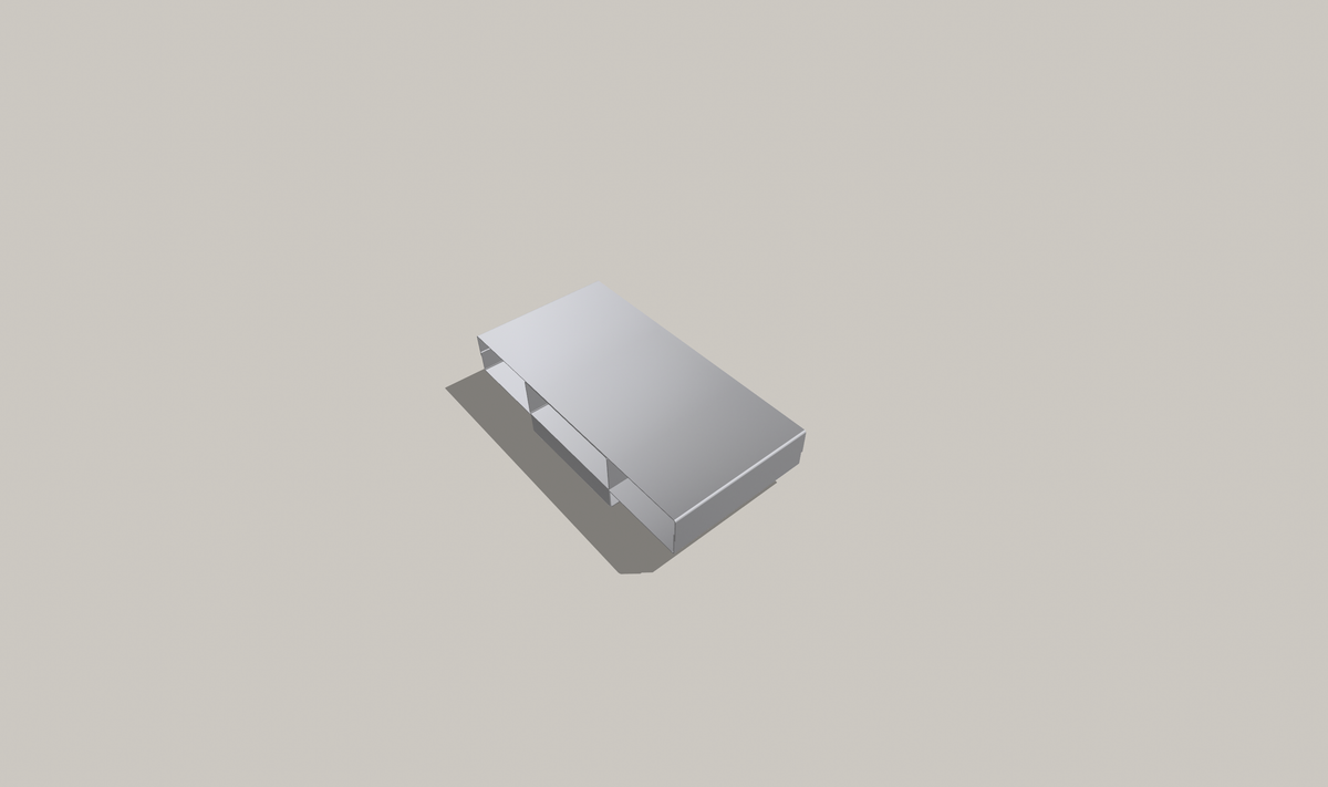 Custom Aluminium Coffeetable