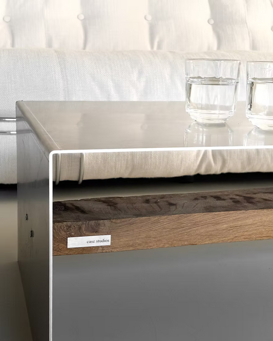 Oak - Aluminium Coffeetable