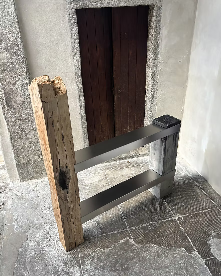 Ice Beech Wood Sideboard