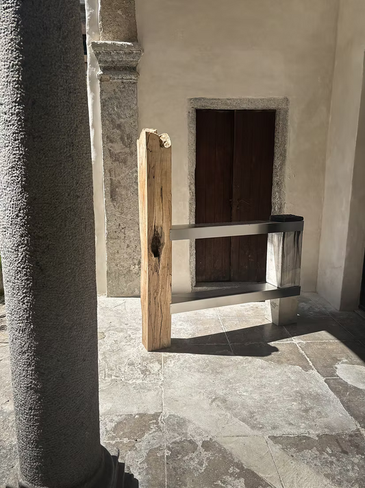 Ice Beech Wood Sideboard