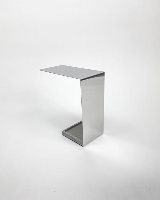[LINEE] Mirror Polished Steel Lamp