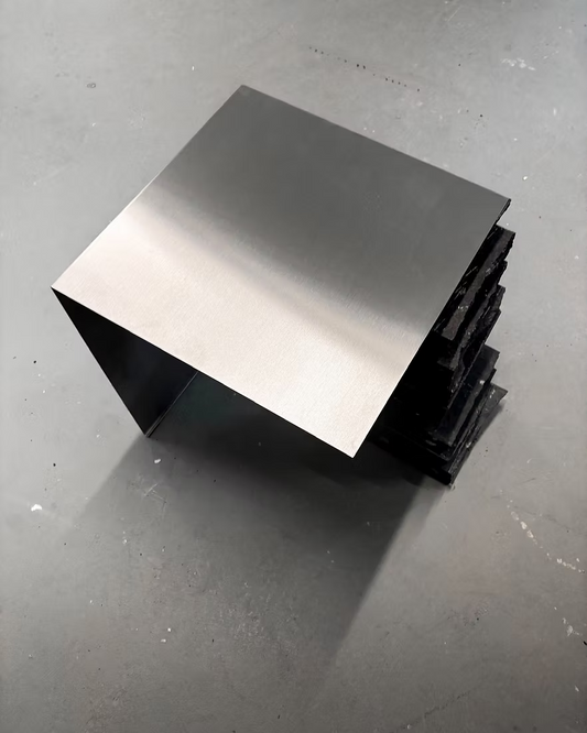 Black Basalt - Stainless Steel Coffeetable