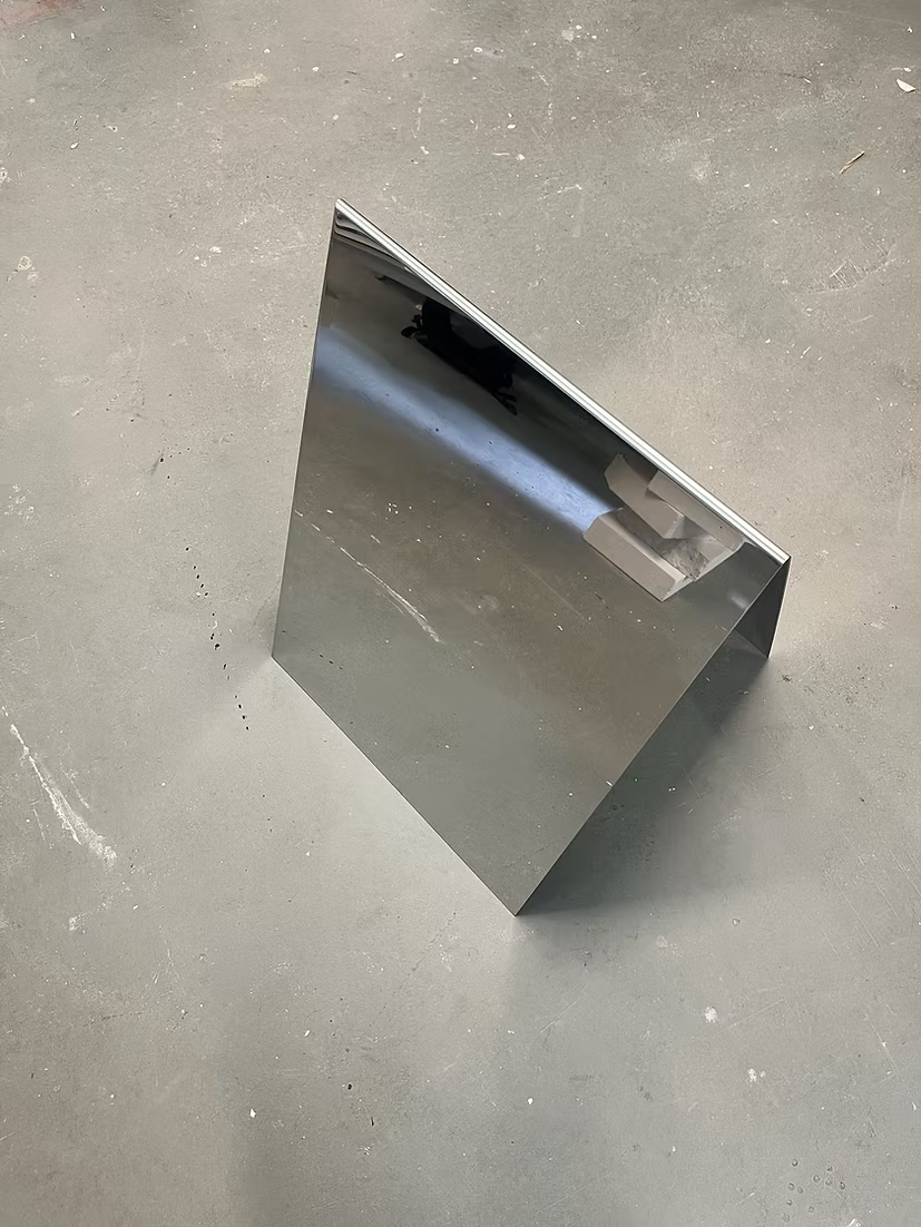 Mirror Stainless Steel Sign
