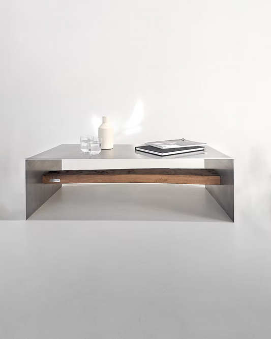 Oak - Aluminium Coffeetable