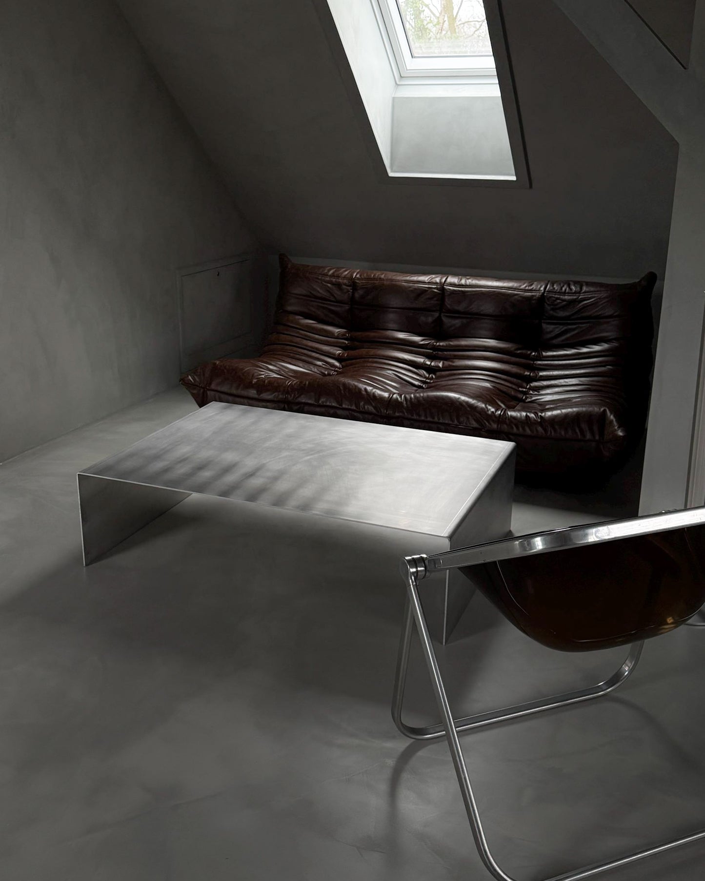 Large Coffetbale - Matted Aluminium