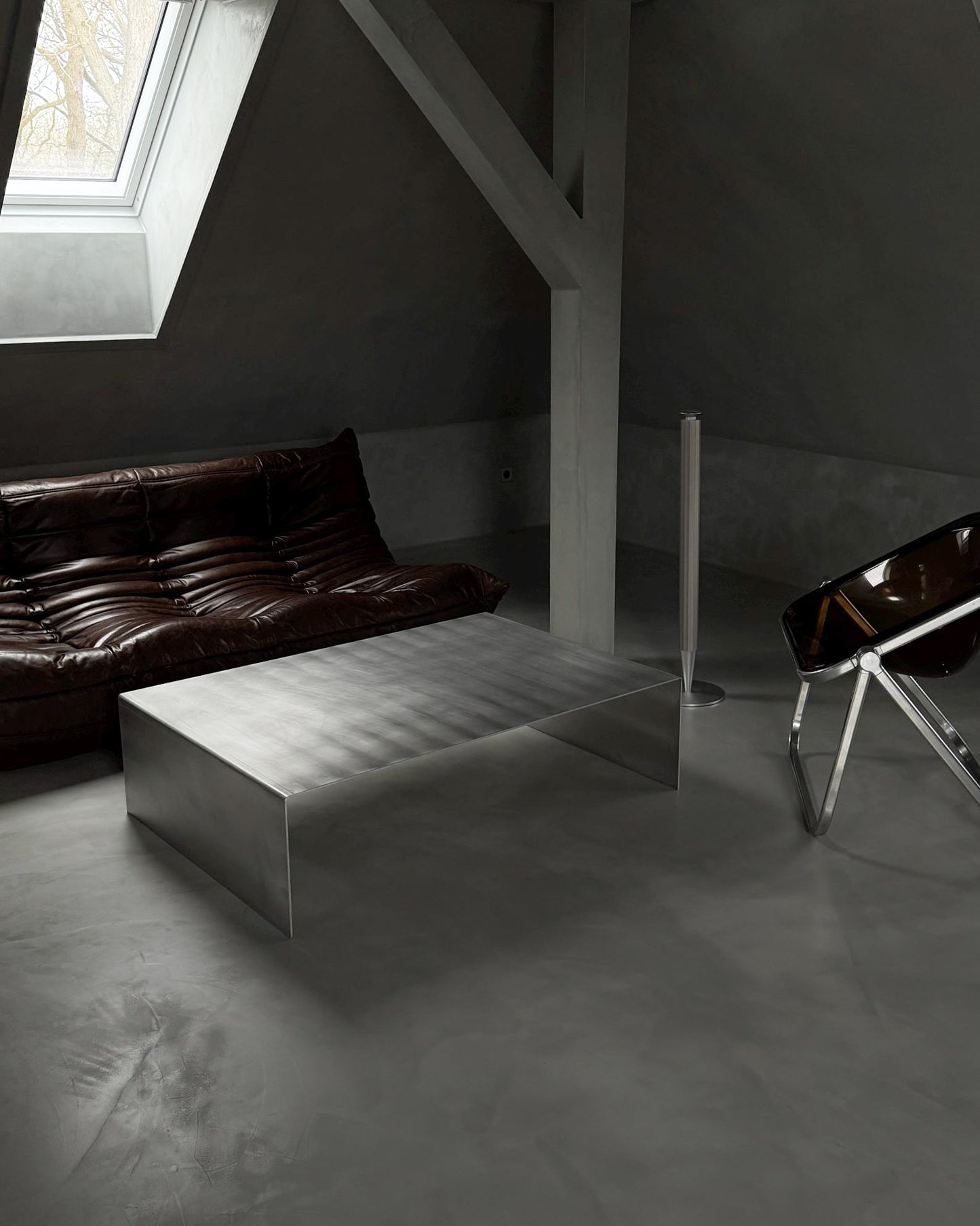 Large Coffetbale - Matted Aluminium